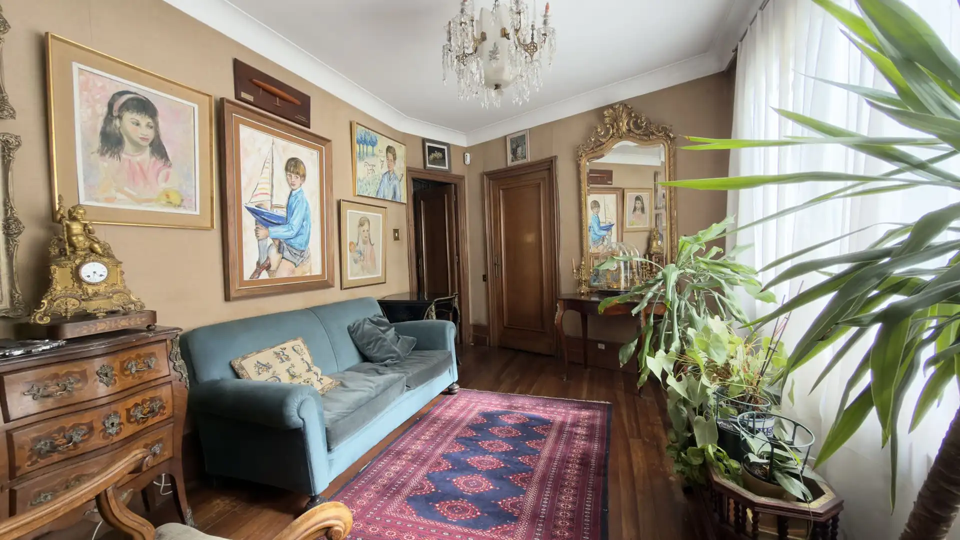 Sala de estar de Piso en venta en Getxo  con Calefacción, Terraza y Trastero