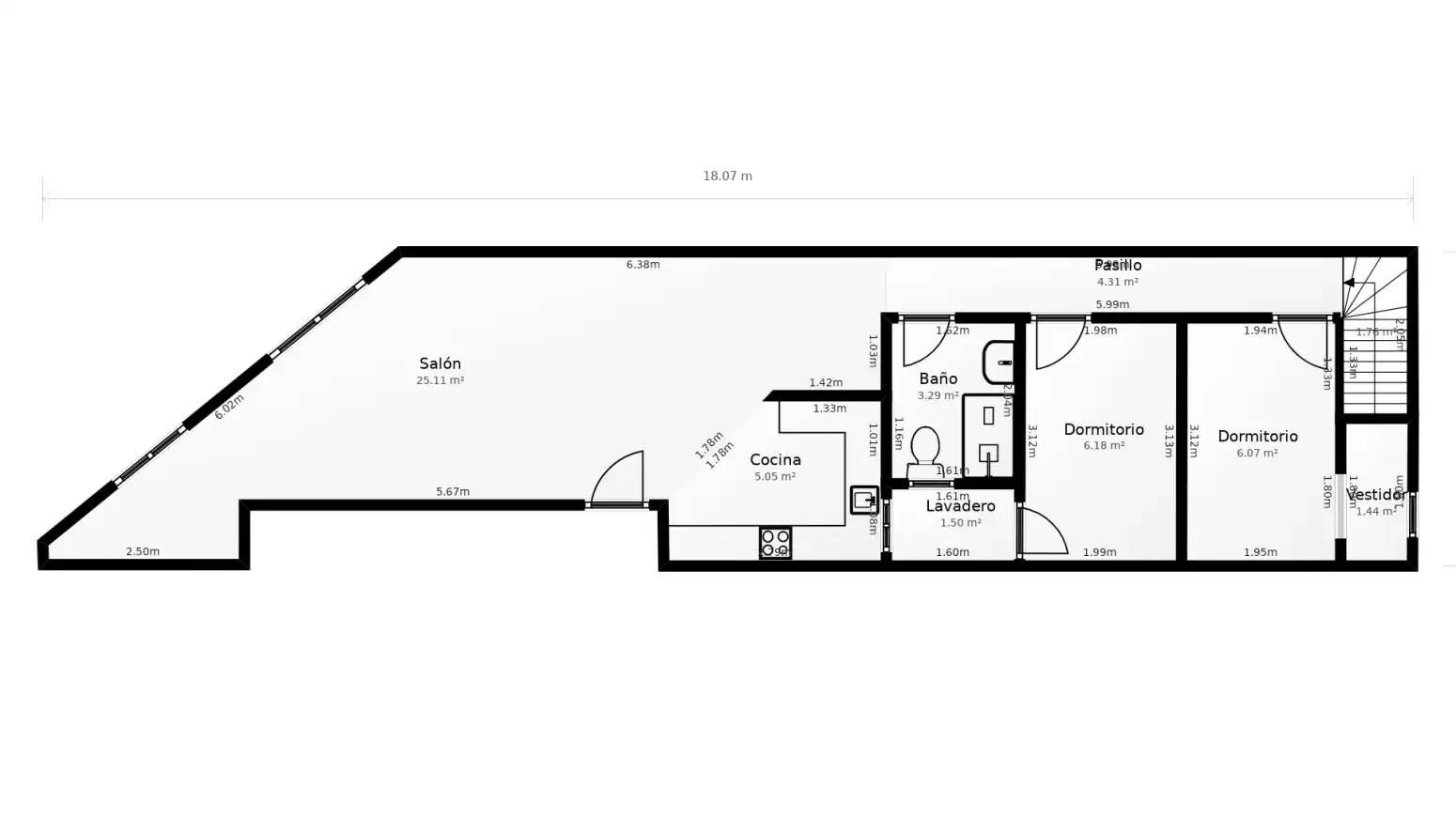 Flat for sale in Terrassa  with Heating, Parquet flooring and Terrace