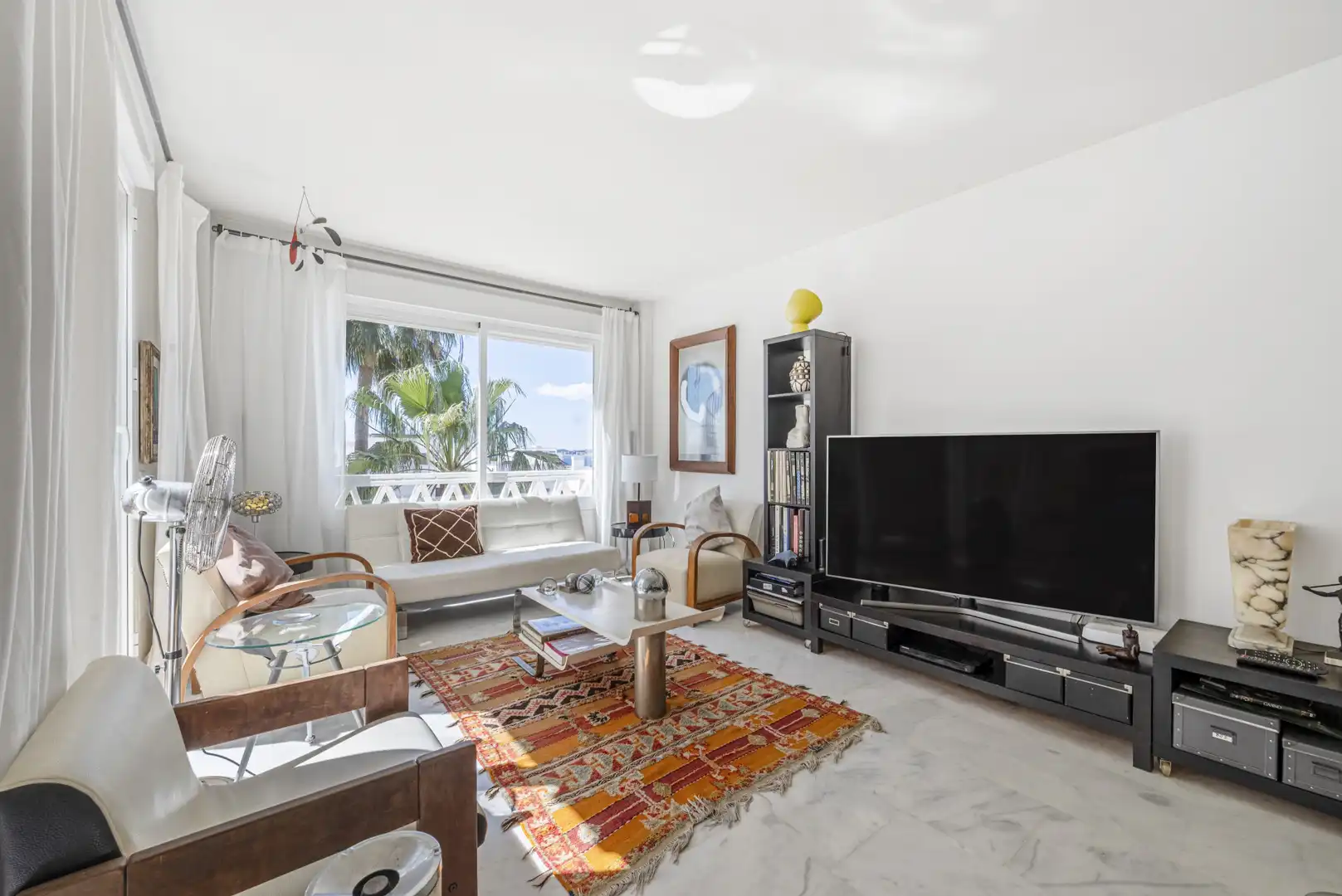 Living room of Attic for sale in Benalmádena  with Air Conditioner, Terrace and Swimming Pool