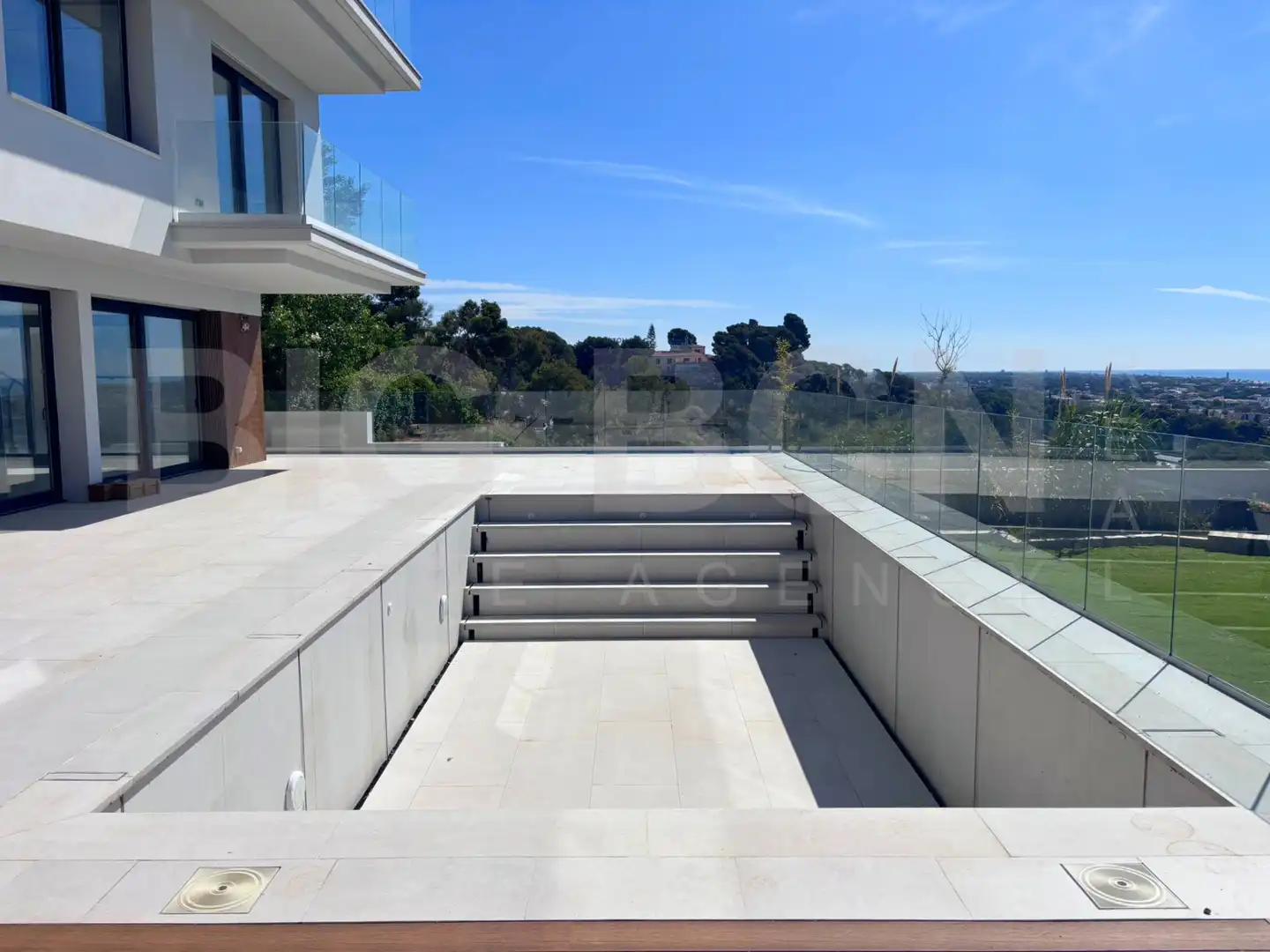 Terrace of Houses for rent in Castelldefels  with Air Conditioner, Heating and Private garden