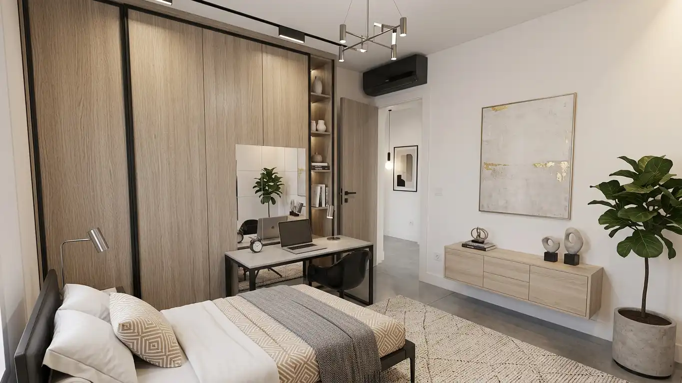 Habitación de Dúplex de alquiler en Villaviciosa de Odón con Aire acondicionado, Calefacción y Parquet