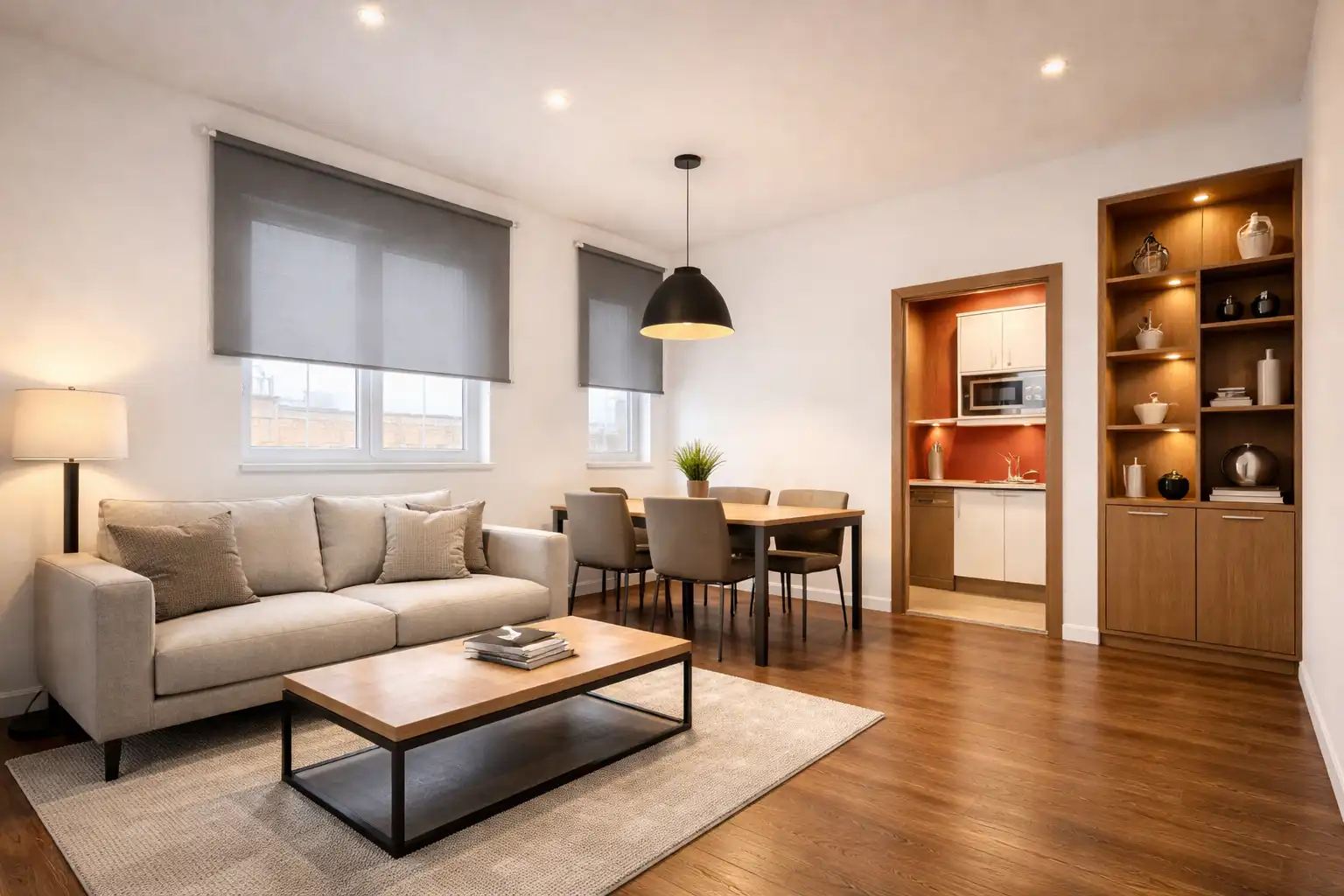 Sala de estar de Piso en venta en Madrid con Calefacción y Amueblado