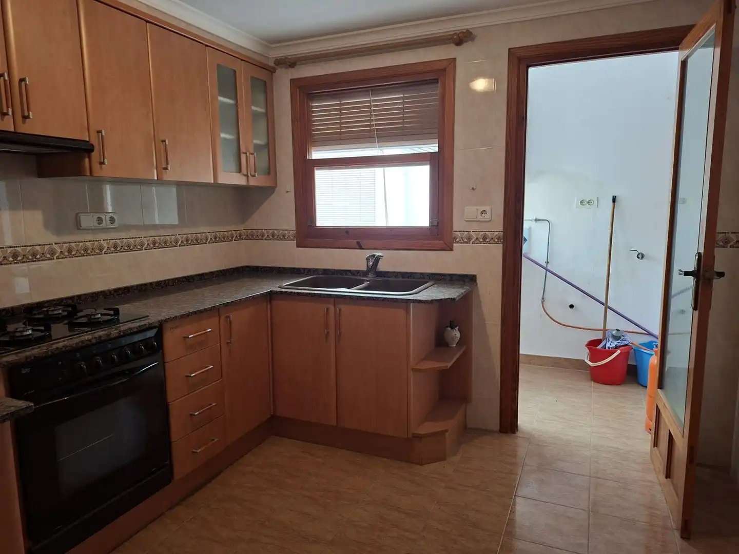 Cocina de Apartamento de alquiler en Jávea / Xàbia con Terraza y Amueblado