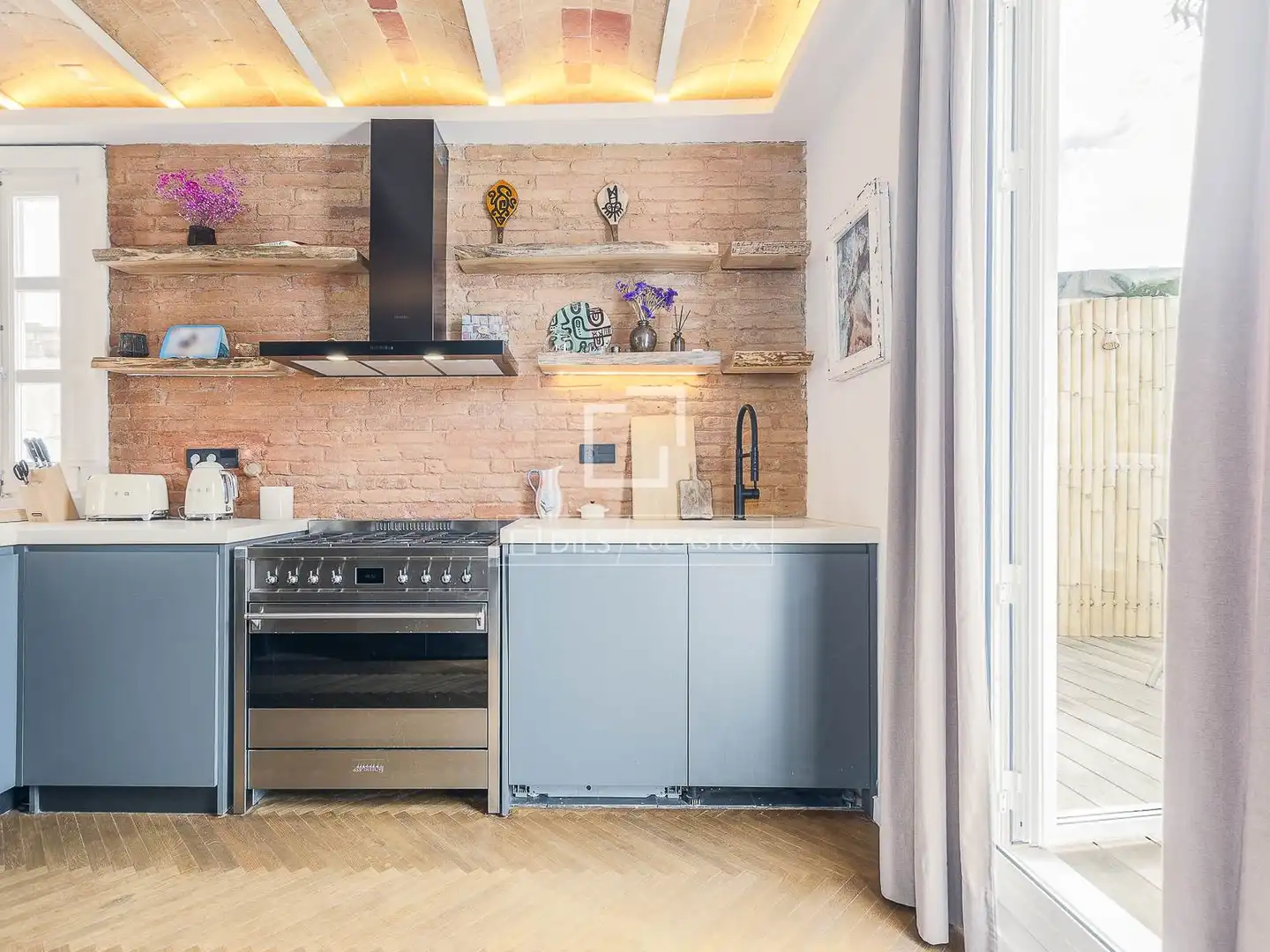 Cocina de Ático en venta en Barcelona con Aire acondicionado, Terraza y Amueblado