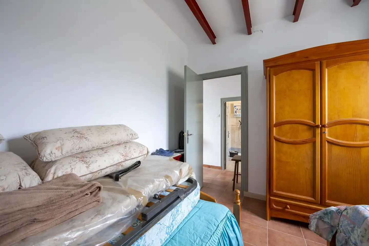 Habitación de Finca rústica en venta en Turrillas con Jardín privado, Terraza y Trastero