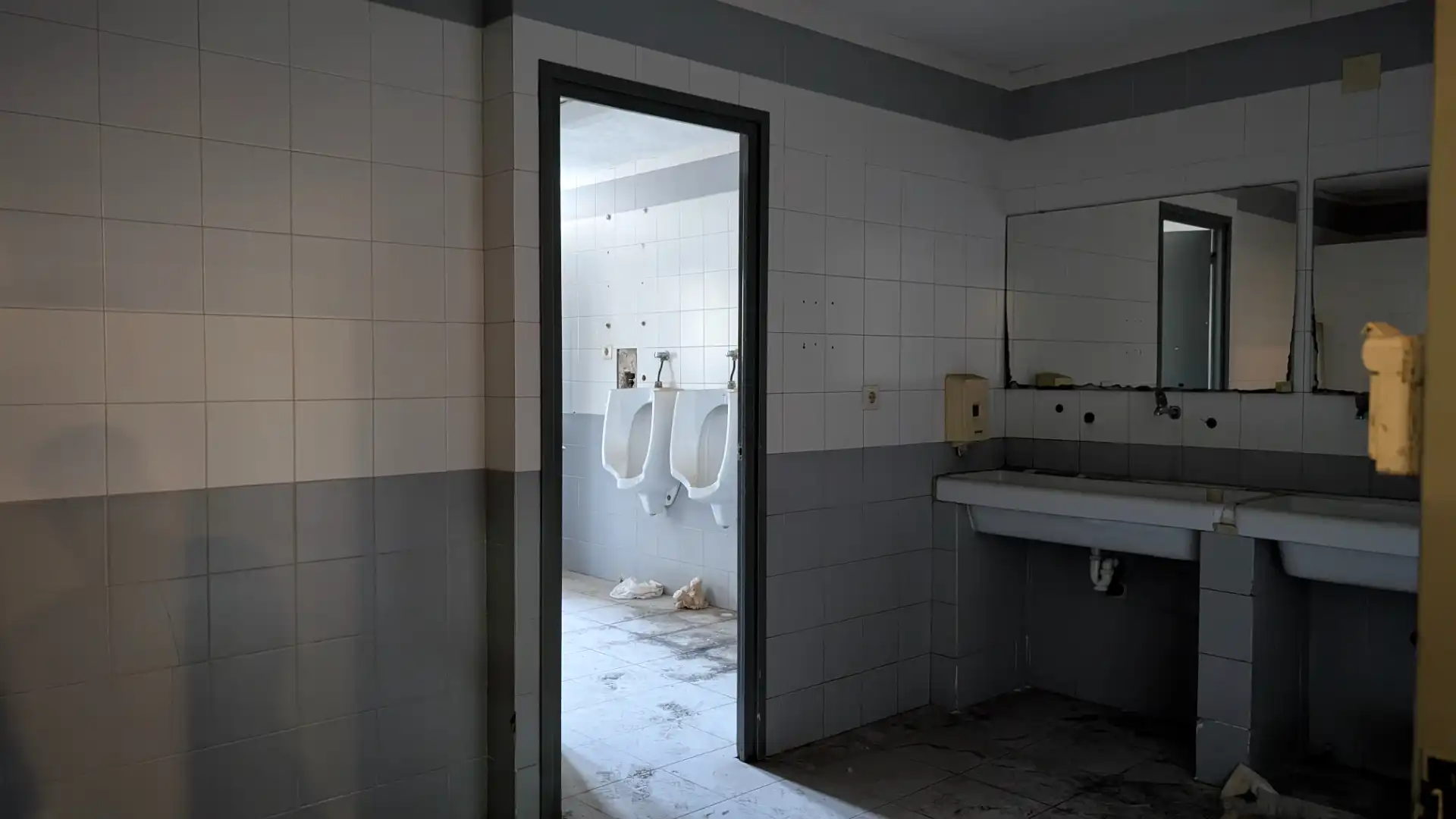 Badezimmer von Fabrikhallen zum Verkauf in Molins de Rei