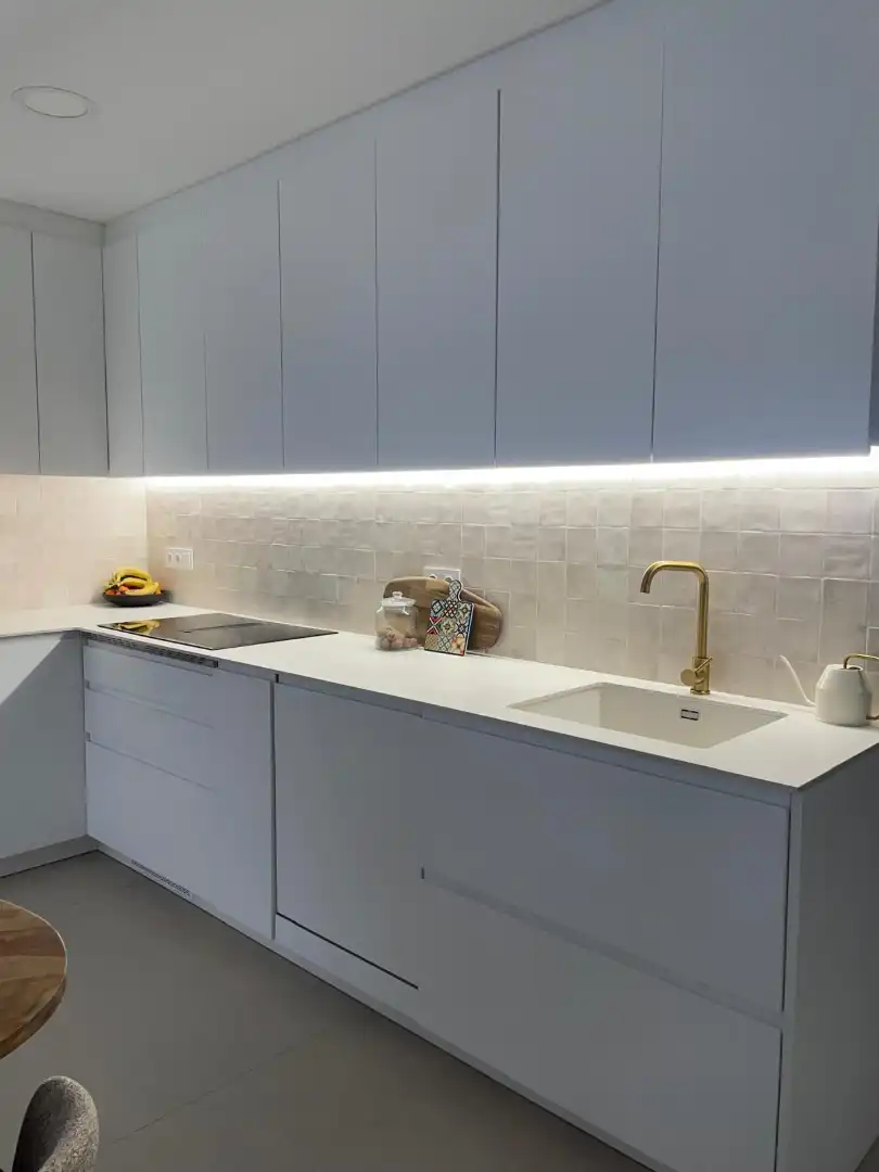 Cocina de Apartamento en venta en Vandellòs i l'Hospitalet de l'Infant con Aire acondicionado, Calefacción y Amueblado