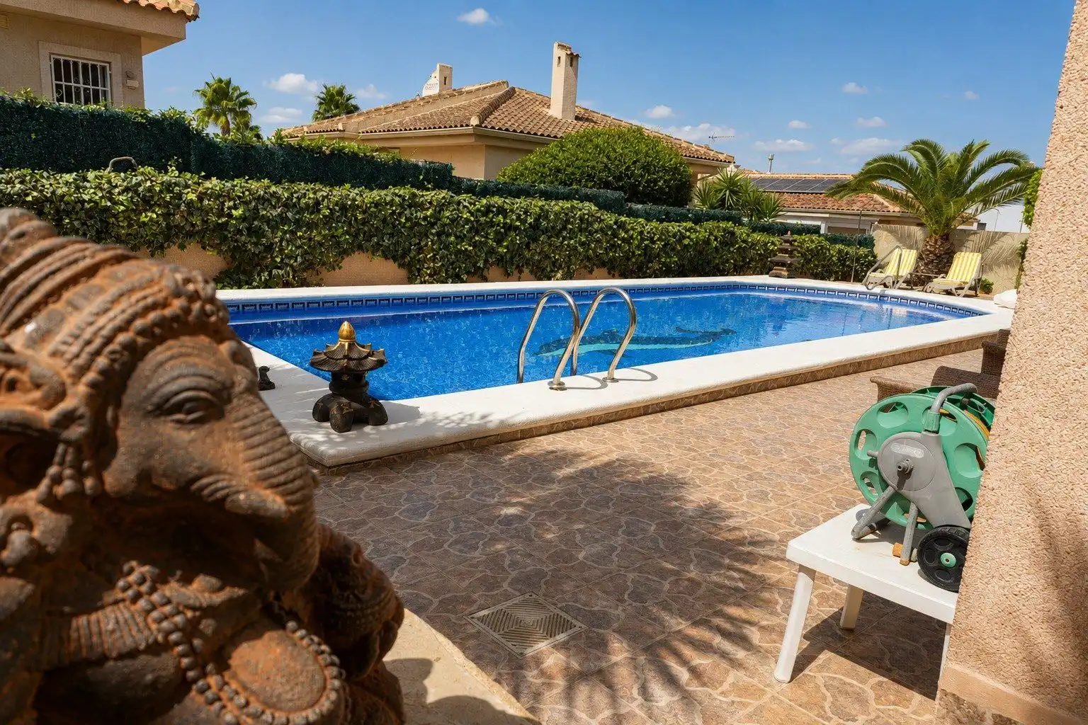 Swimming pool of Houses for sale in Rojales  with Private garden, Terrace and Swimming Pool