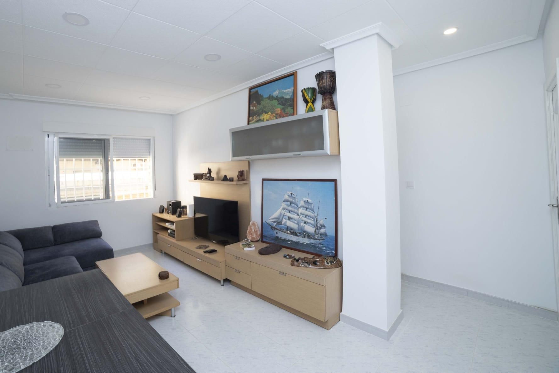 Living room of Flat for sale in Alicante / Alacant  with Air Conditioner and Terrace