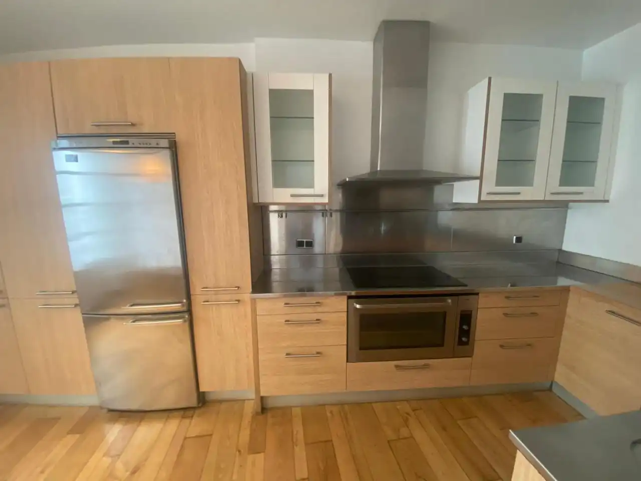 Kitchen of Flat for sale in Santiago de Compostela   with Heating