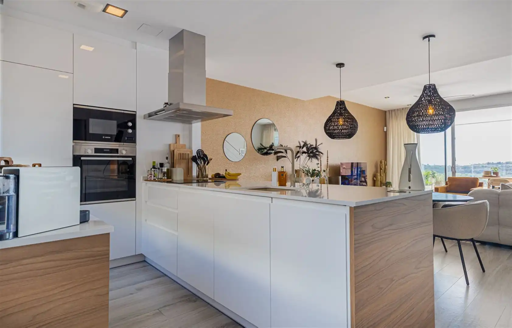 Kitchen of Houses for sale in Estepona  with Air Conditioner and Terrace