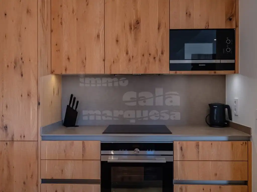 Cocina de Apartamento de alquiler en Begur