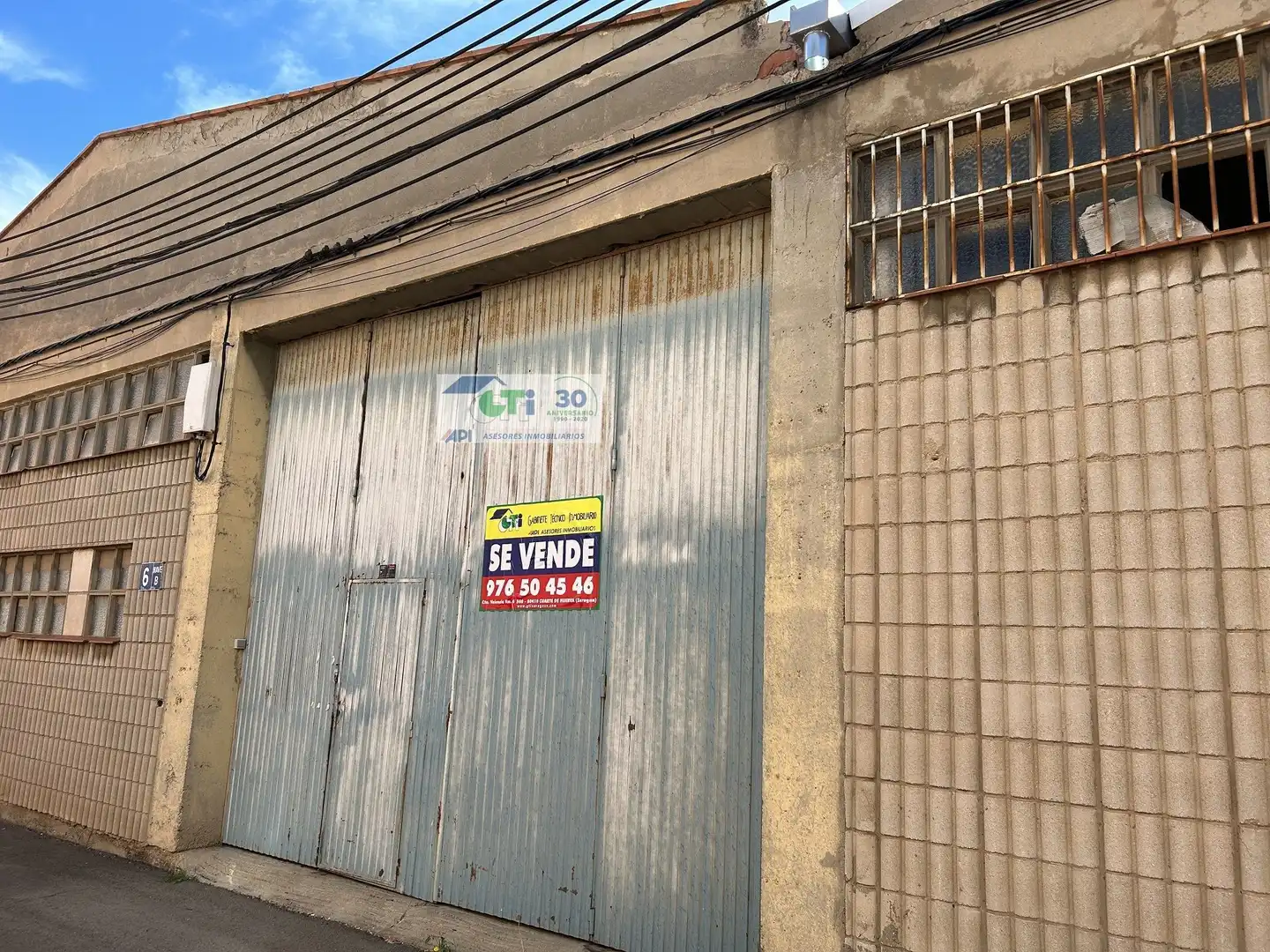 Nave industrial en venta en Cuarte de Huerva