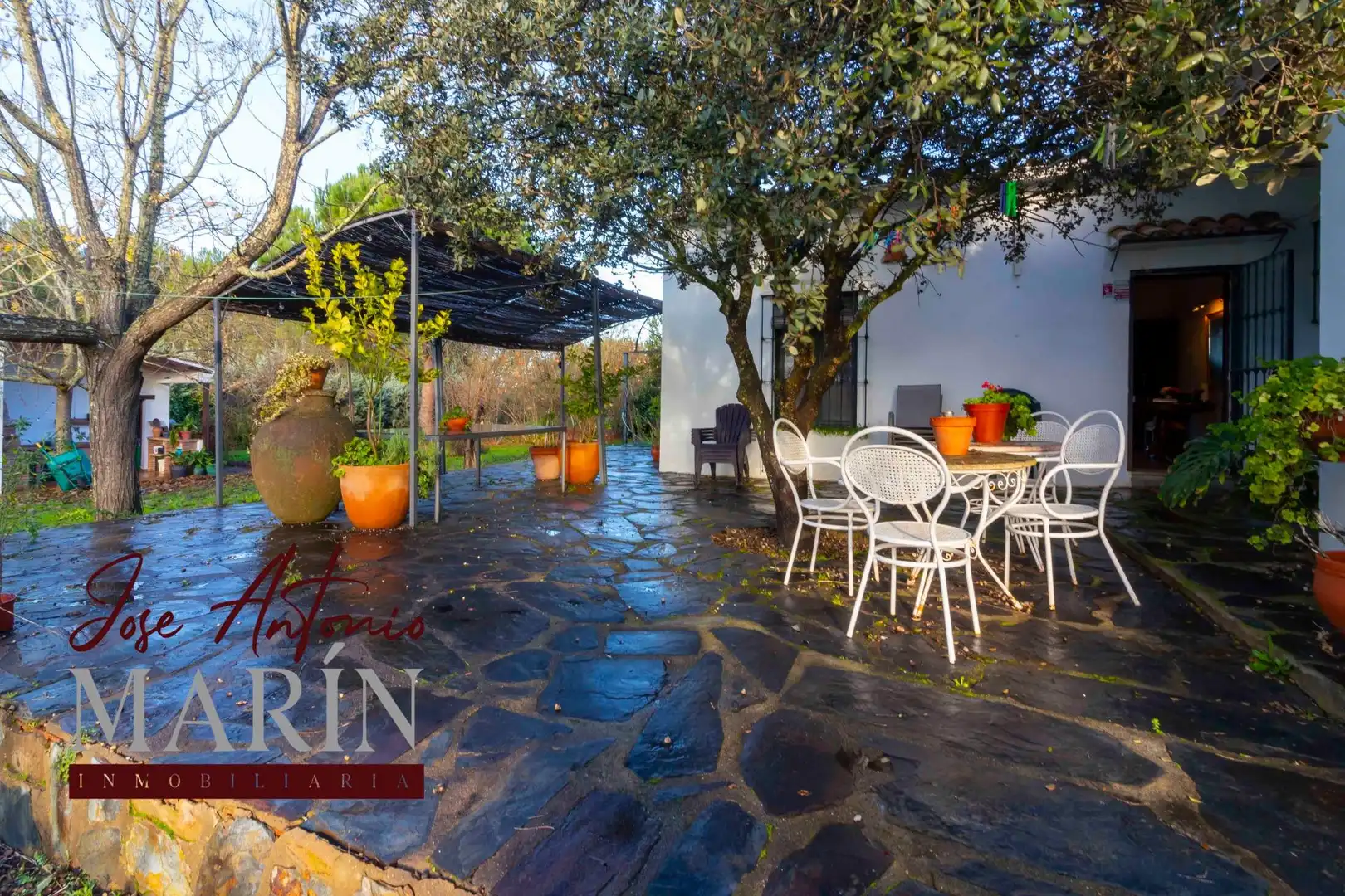 Garten von Country house zum Verkauf in Badajoz mit Privatgarten, Abstellraum und Schwimmbad