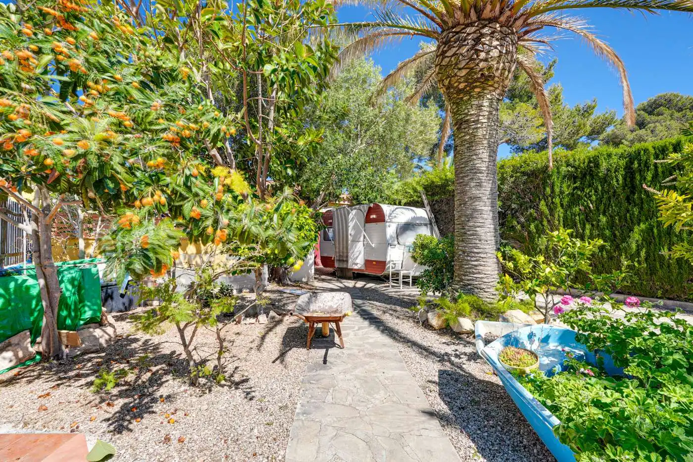 Jardín de Casa o chalet en venta en Mont-roig del Camp con Aire acondicionado, Jardín privado y Terraza