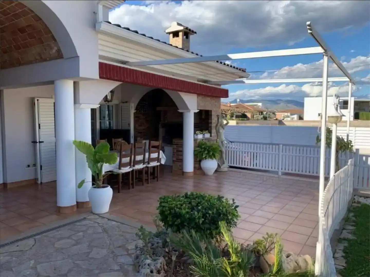 Terrassa de Casa o xalet de lloguer en Castellón de la Plana / Castelló de la Plana amb Aire condicionat, Jardí privat i Parquet