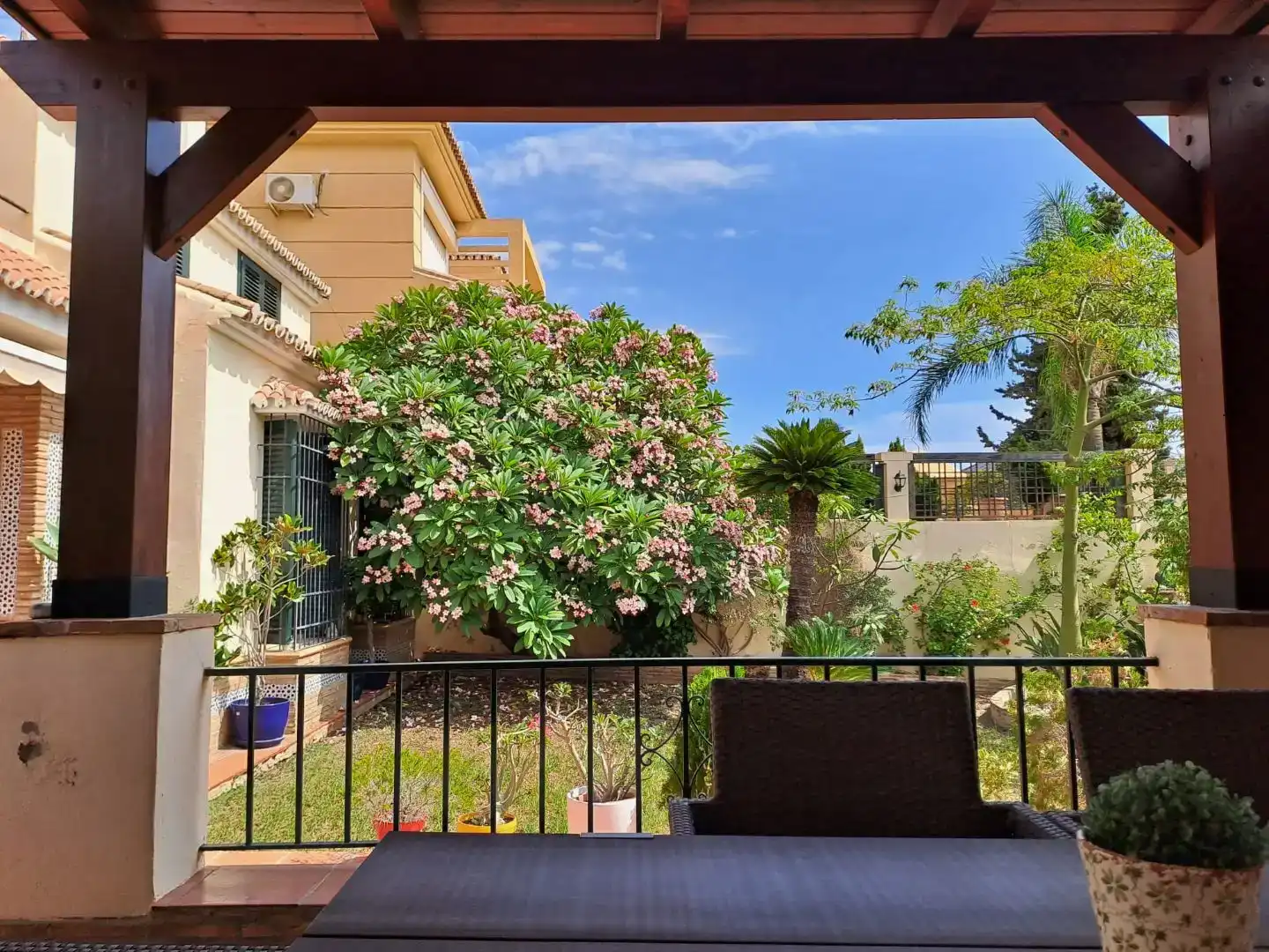 Terrassa de Casa o xalet en venda en Málaga Capital amb Aire condicionat