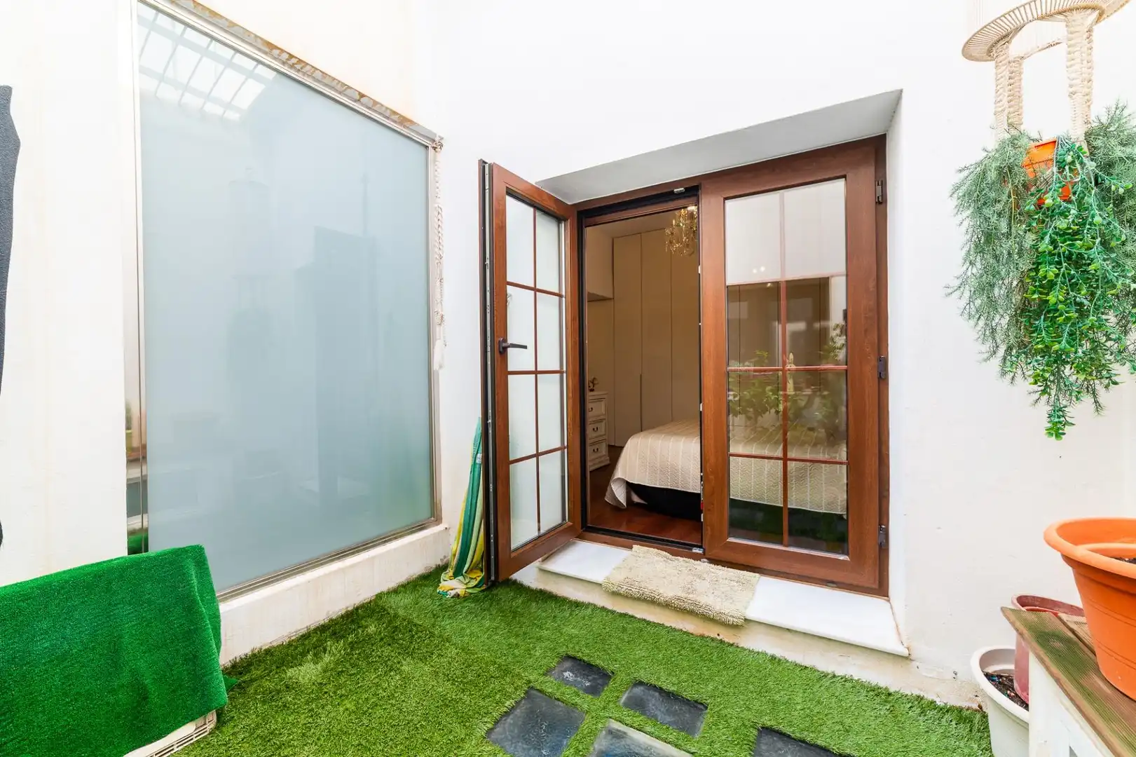 Terrasse von Maisonette zum Verkauf in Almería mit Klimaanlage, Terrasse und Abstellraum