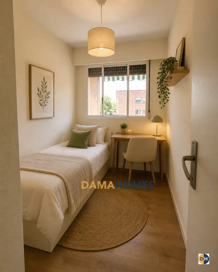 Schlafzimmer von Wohnung zum Verkauf in Madrid mit Heizung, Parkett und Terrasse
