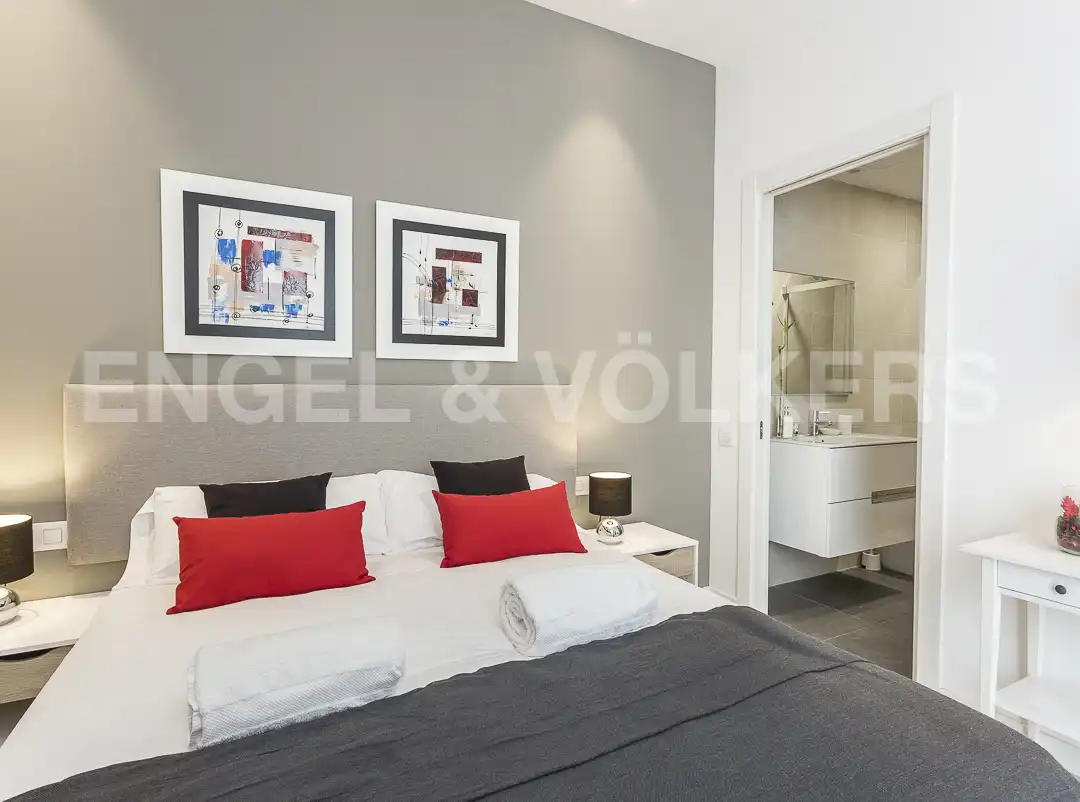 Bedroom of Flat for rent in Barcelona  with Air Conditioner, Heating and Furnished