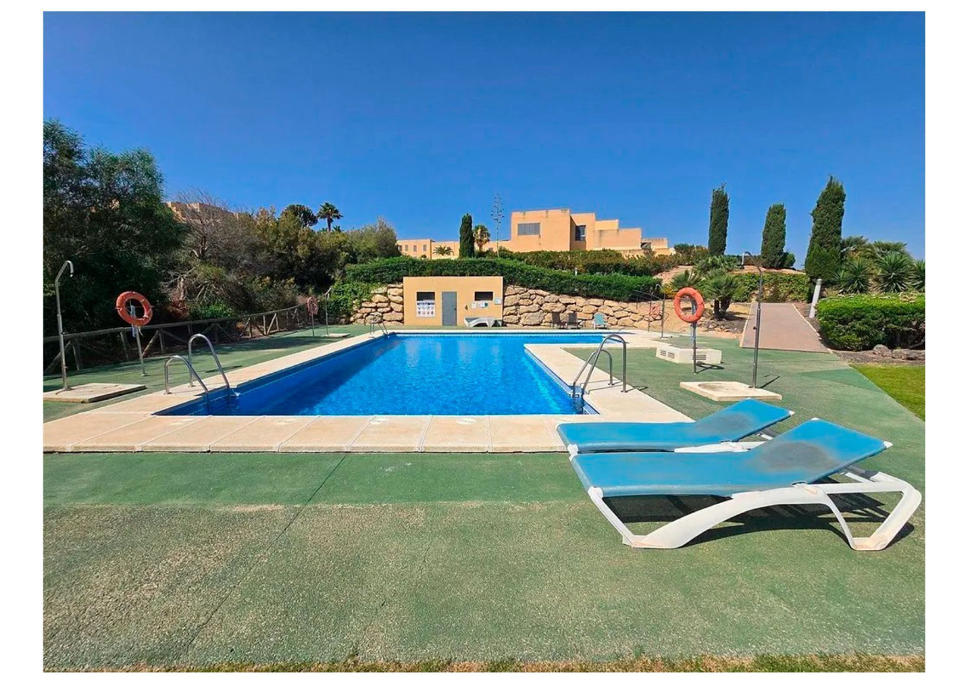 Swimming pool of Apartment for sale in Vera  with Air Conditioner, Heating and Private garden
