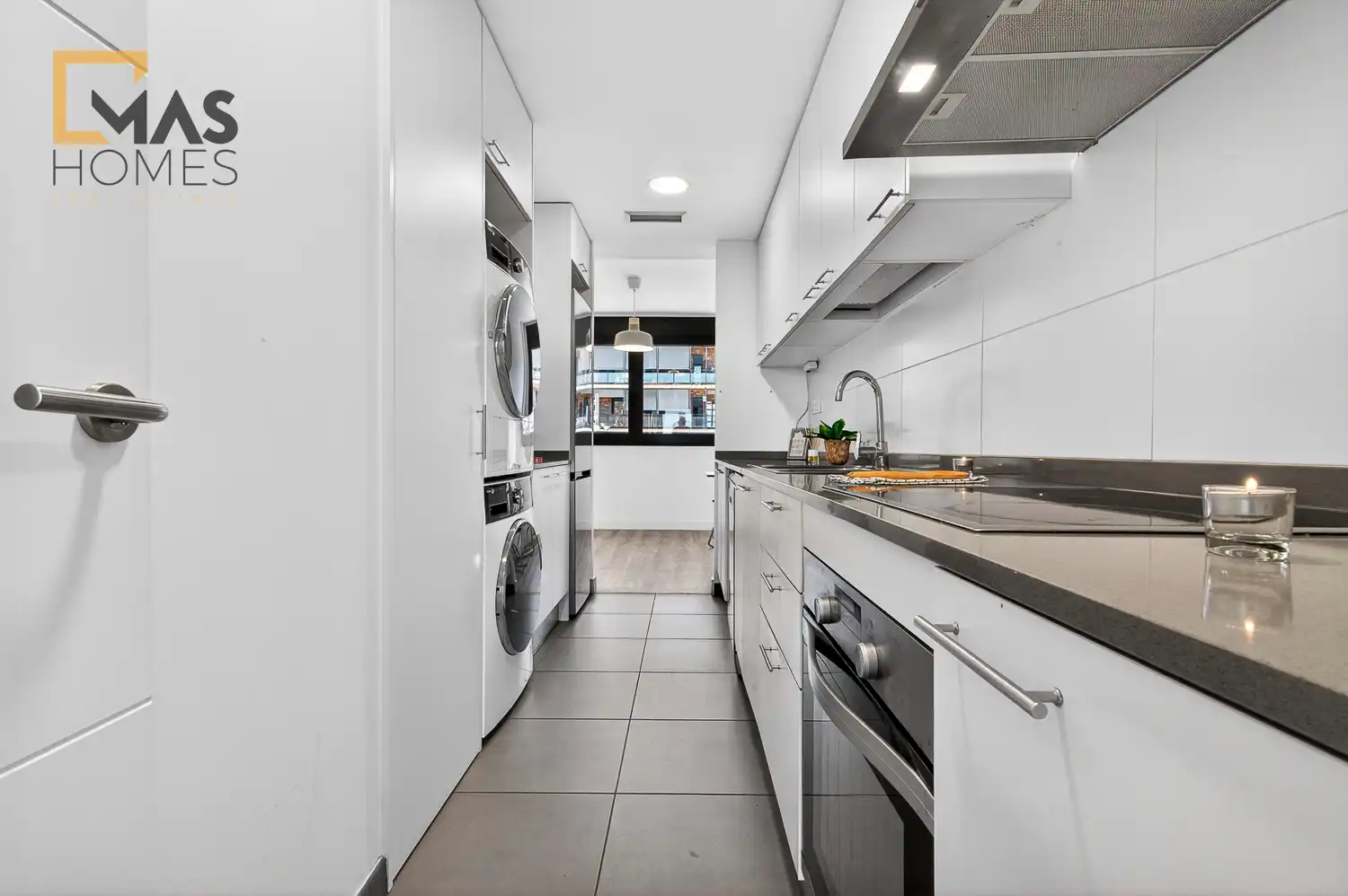 Küche von Maisonette zum Verkauf in Sabadell mit Klimaanlage, Heizung und Parkett
