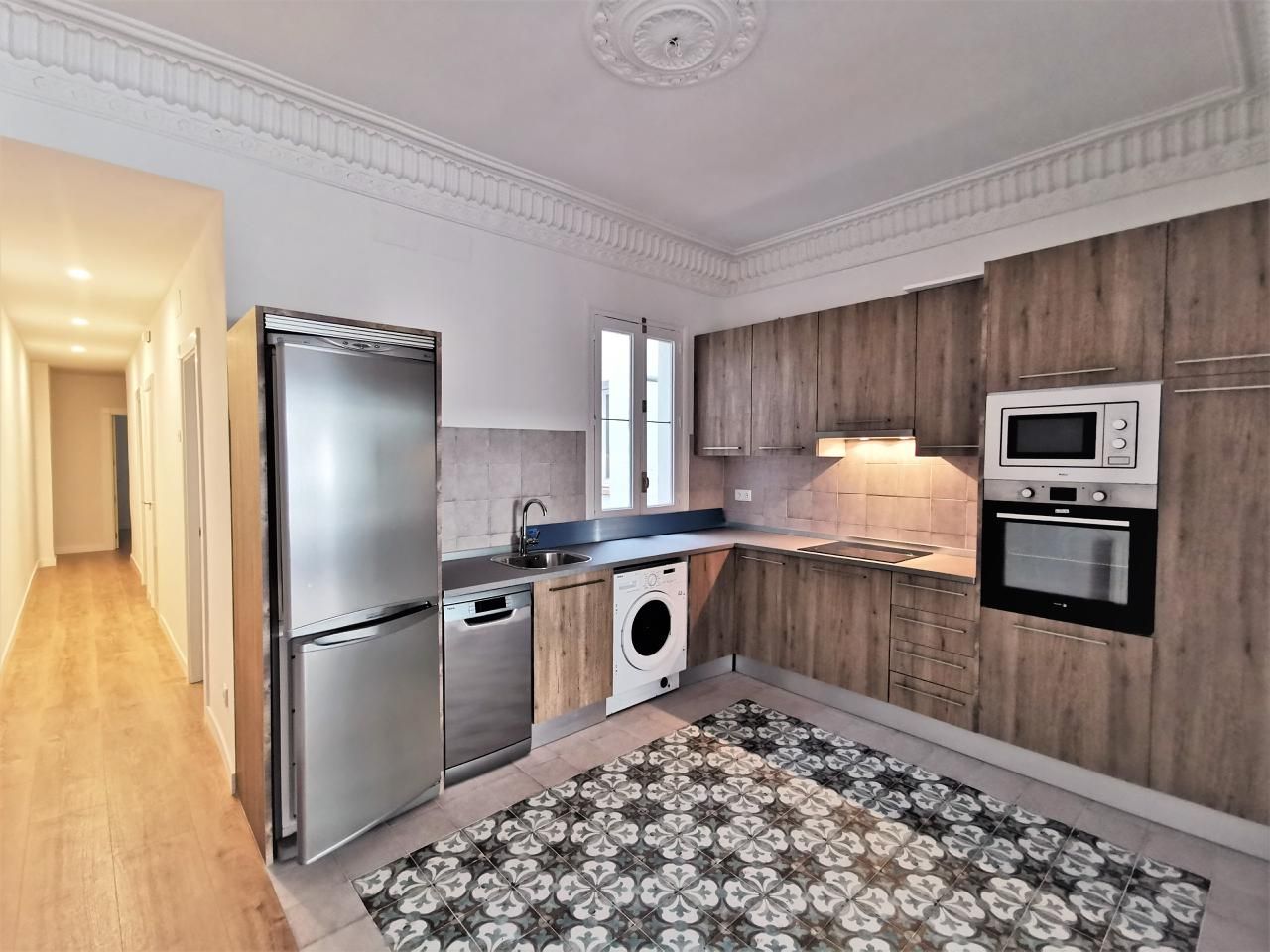Kitchen of Apartment to rent in  Madrid Capital  with Heating, Balcony and Pets allowed