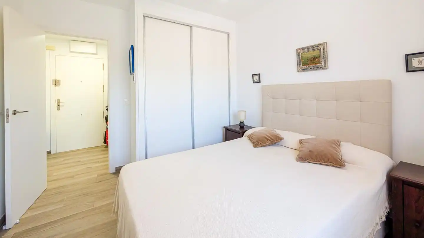 Schlafzimmer von Wohnung zum Verkauf in Santa Pola mit Klimaanlage, Terrasse und Möbliert