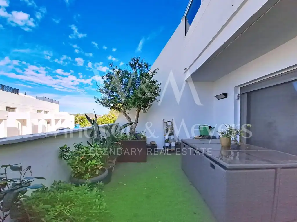 Terrassa de Dúplex en venda en Santa Eulària des Riu amb Aire condicionat, Calefacció i Terrassa
