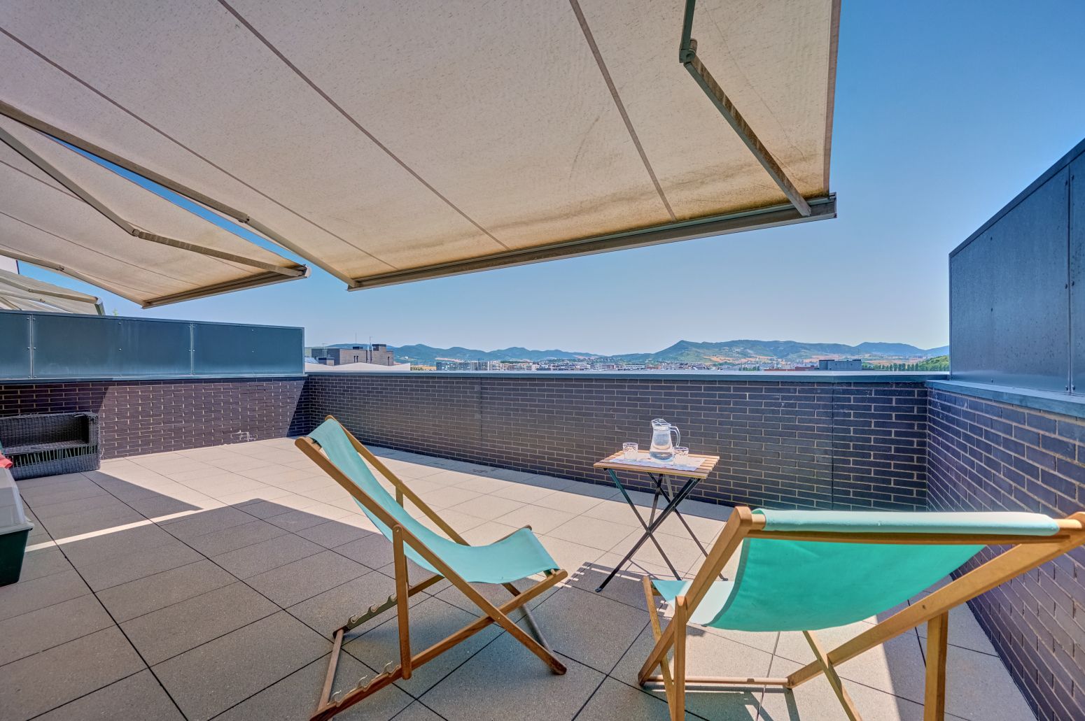 Terrace of Attic for sale in  Pamplona / Iruña  with Terrace, Storage room and Balcony