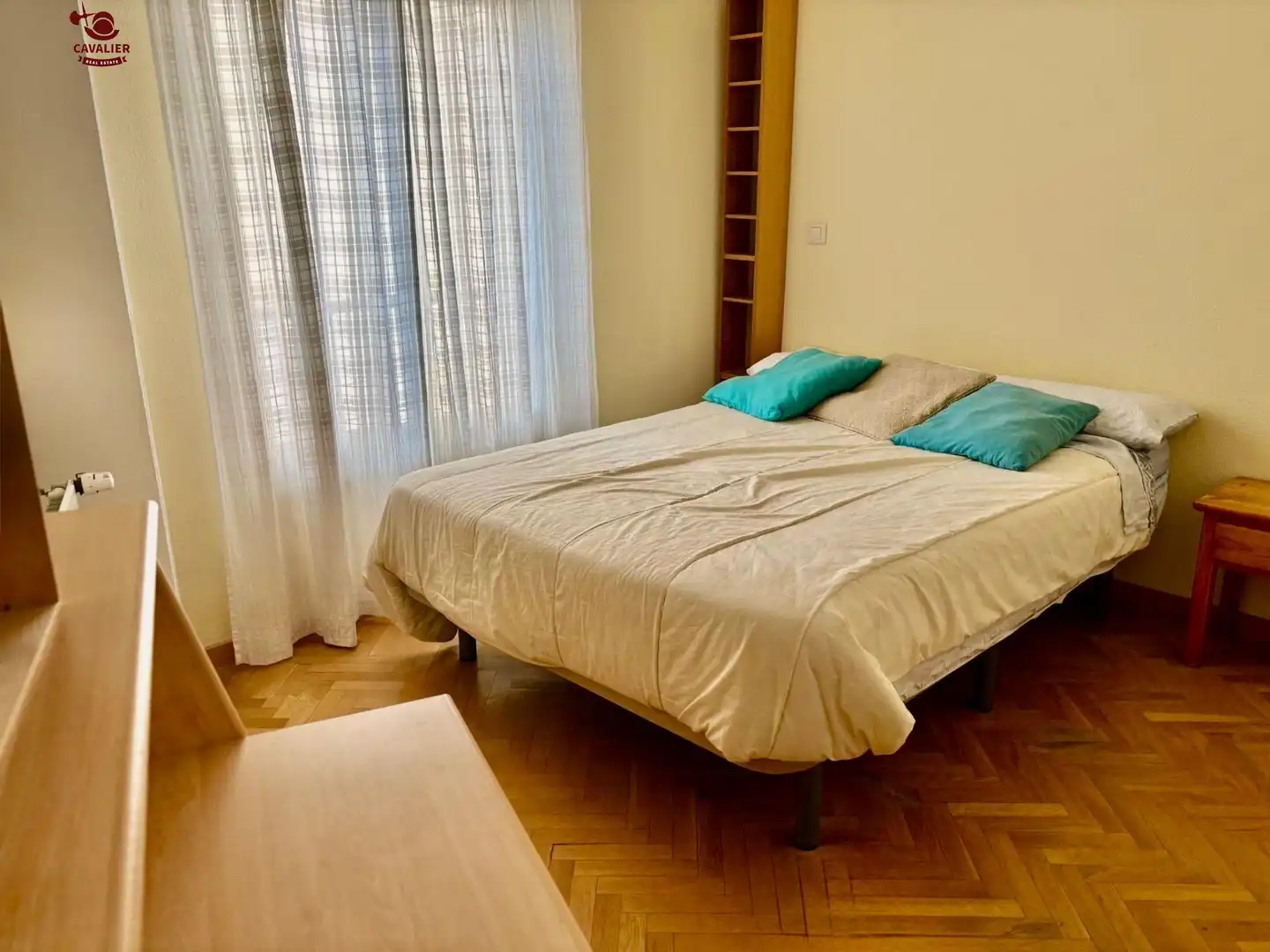 Bedroom of Flat for rent in Los Molinos  with Heating, Private garden and Furnished
