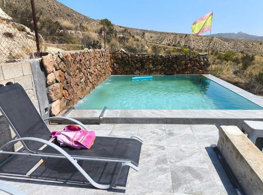 Piscina de Casa o chalet en venta en Agost con Aire acondicionado, Jardín privado y Terraza