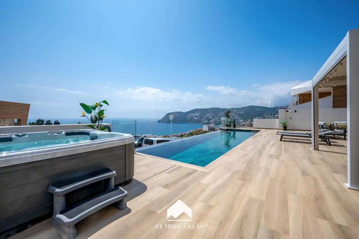 Terraza de Casa o chalet en venta en Almuñécar con Jardín privado, Terraza y Trastero