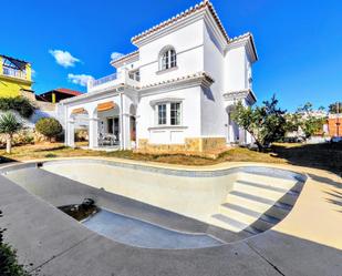 Exterior view of House or chalet for sale in Benalmádena  with Terrace and Swimming Pool