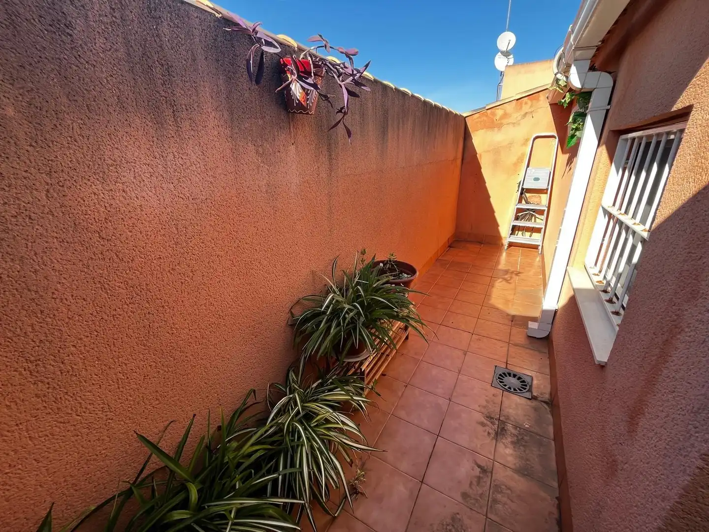 Balcony of Attic for sale in Murcia  with Air Conditioner, Heating and Private garden
