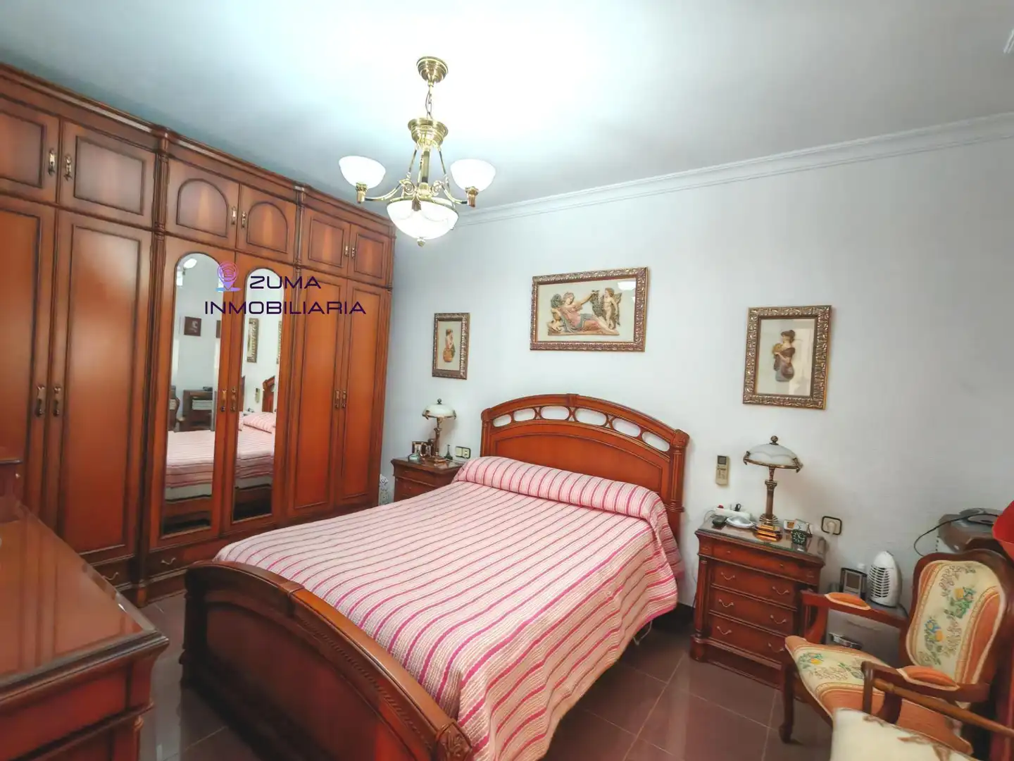 Habitación de Casa adosada en venta en Málaga con Aire acondicionado, Calefacción y Terraza