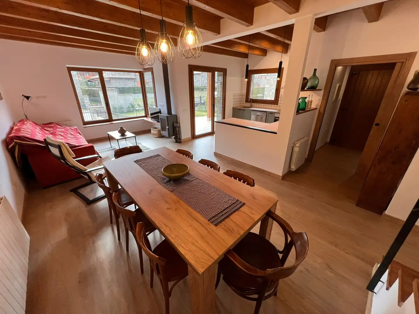 Comedor de Casa adosada en venta en Llanars con Calefacción, Jardín privado y Parquet