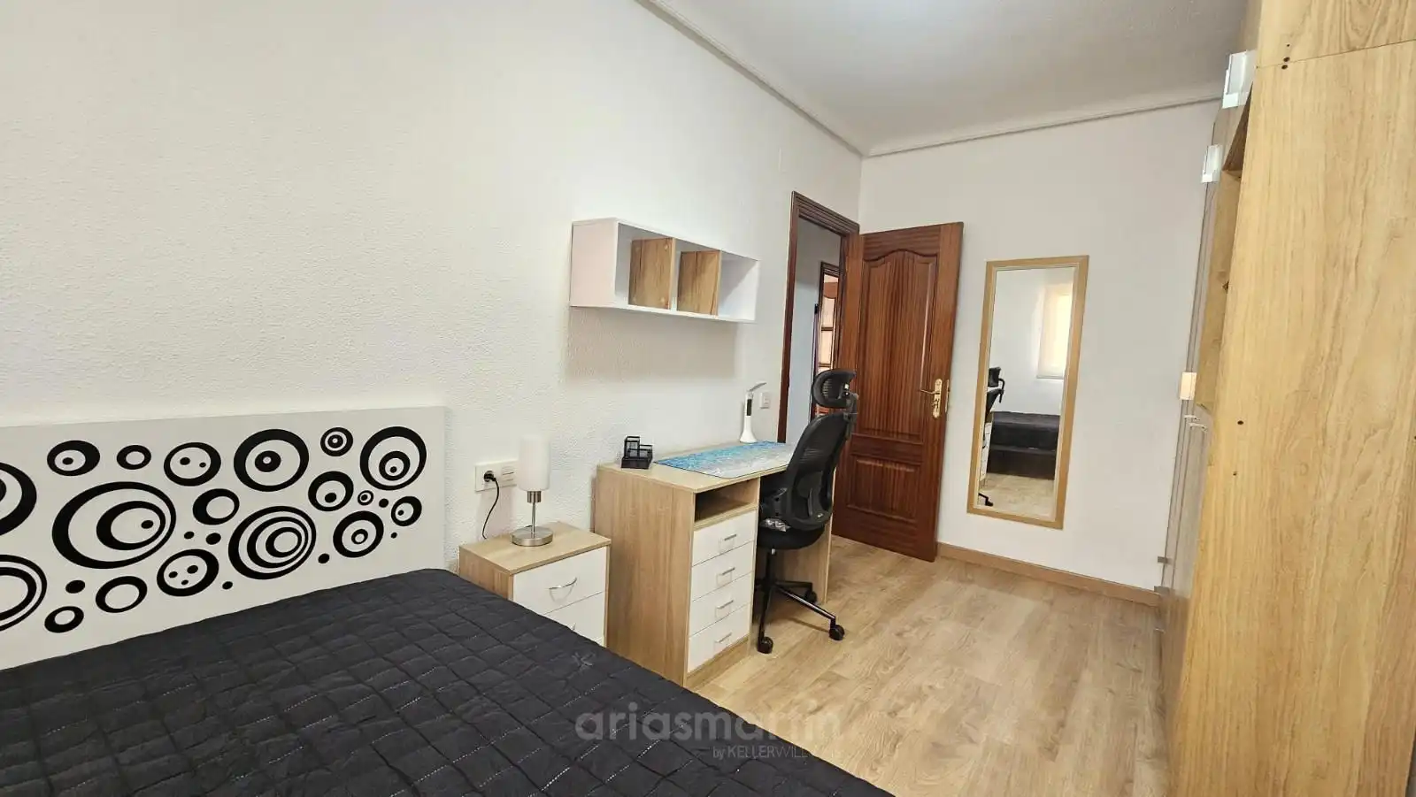 Bedroom of Flat for rent in Salamanca  with Heating, Terrace and Furnished
