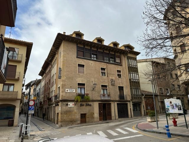 Exterior view of Flat for sale in Estella / Lizarra  with Heating and Furnished