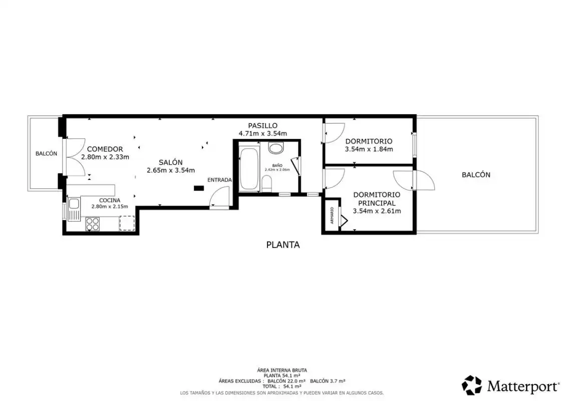 Appartamento con terrazza in vendita a Carrer de Galícia, imagen 23
