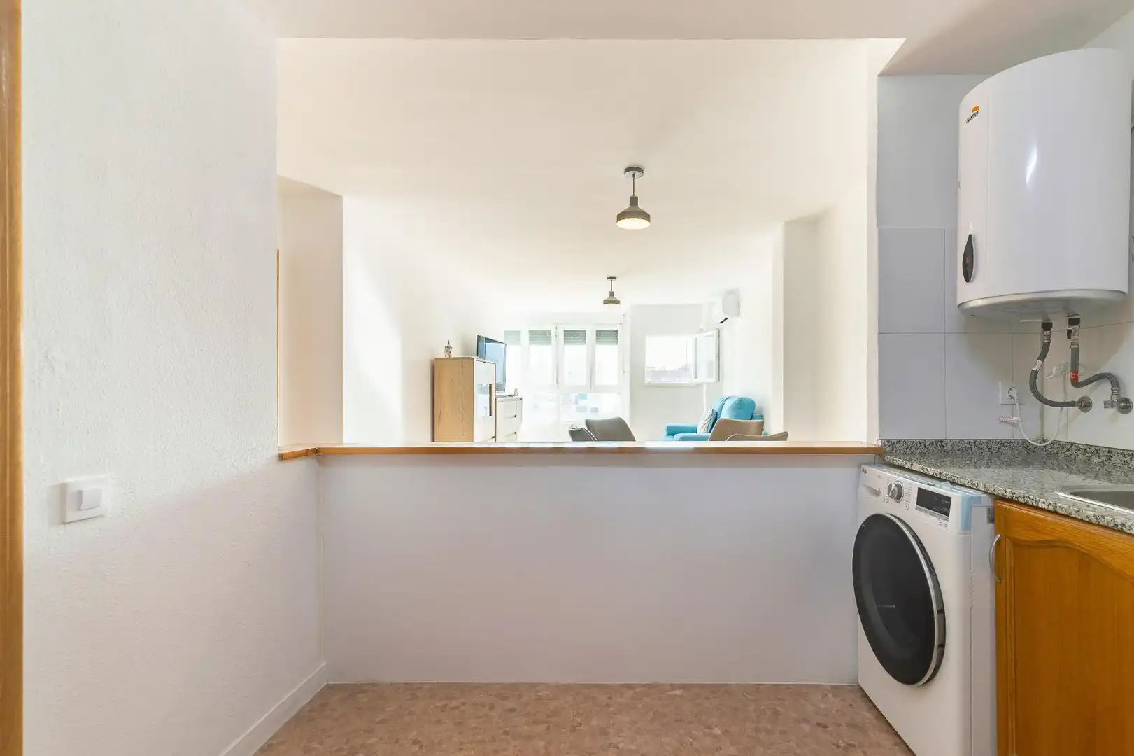 Cuina de Apartament en venda en Valencia amb Aire condicionat i Calefacció