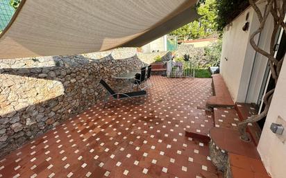 Terrace of Flat to rent in Sitges  with Air Conditioner, Heating and Private garden