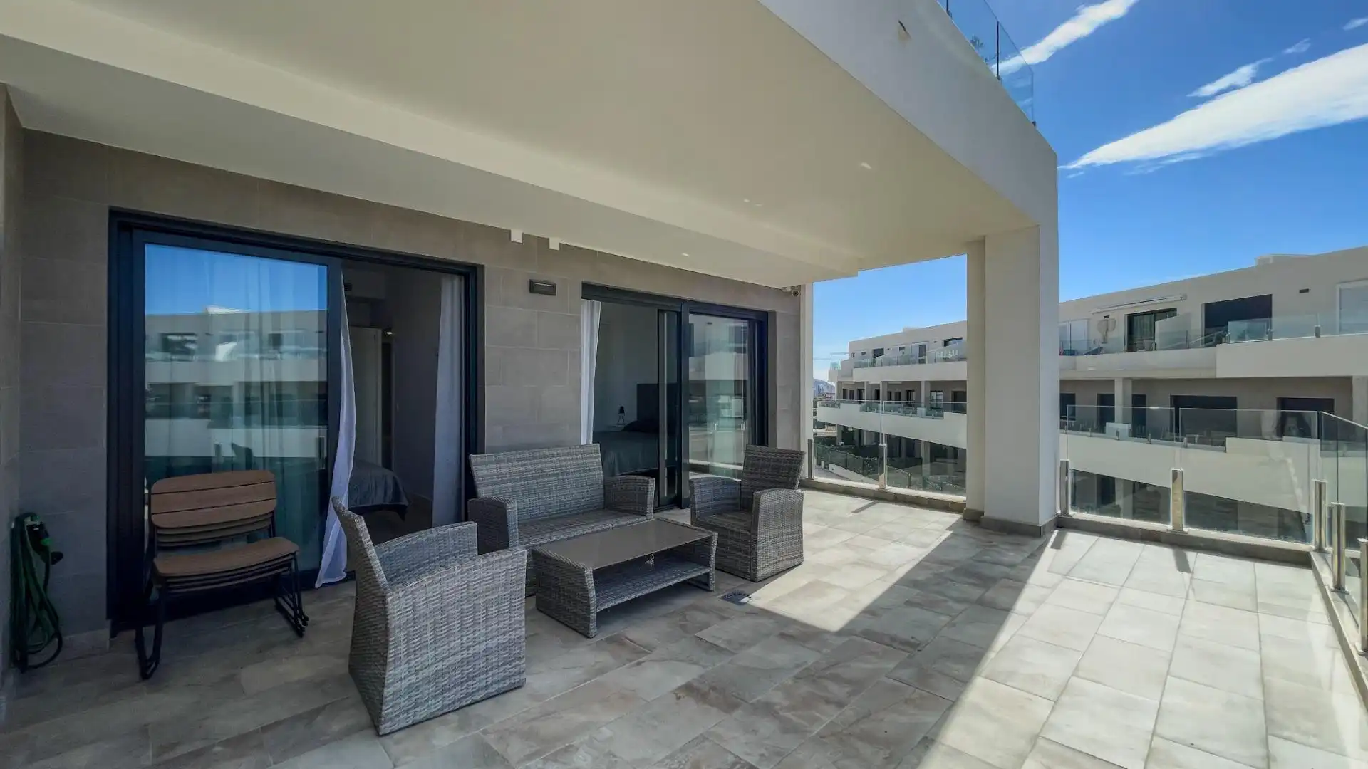 Terraza de Dúplex en venta en Finestrat con Aire acondicionado, Terraza y Amueblado