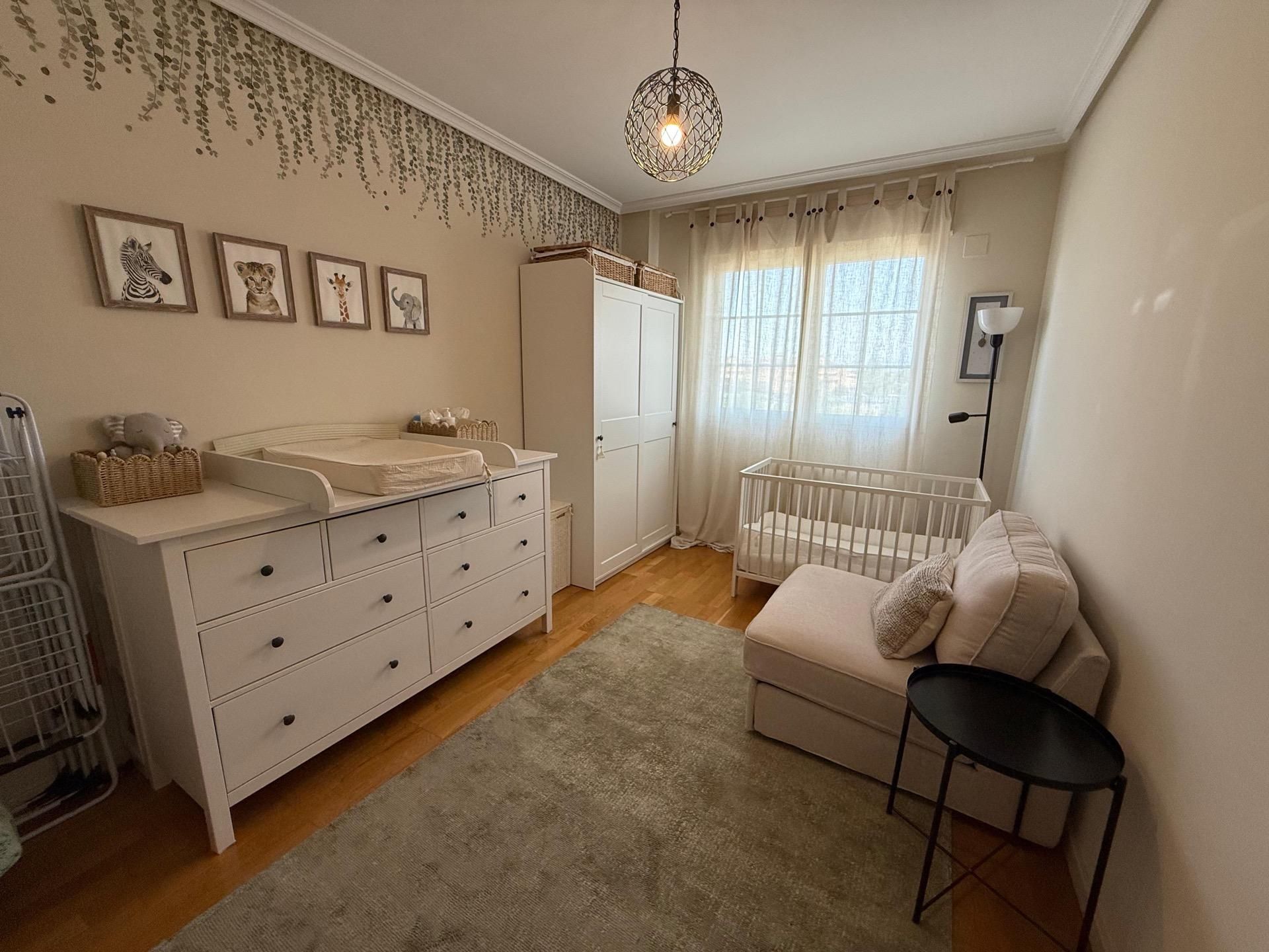 Bedroom of Flat for sale in  Madrid Capital  with Private garden, Terrace and Storage room