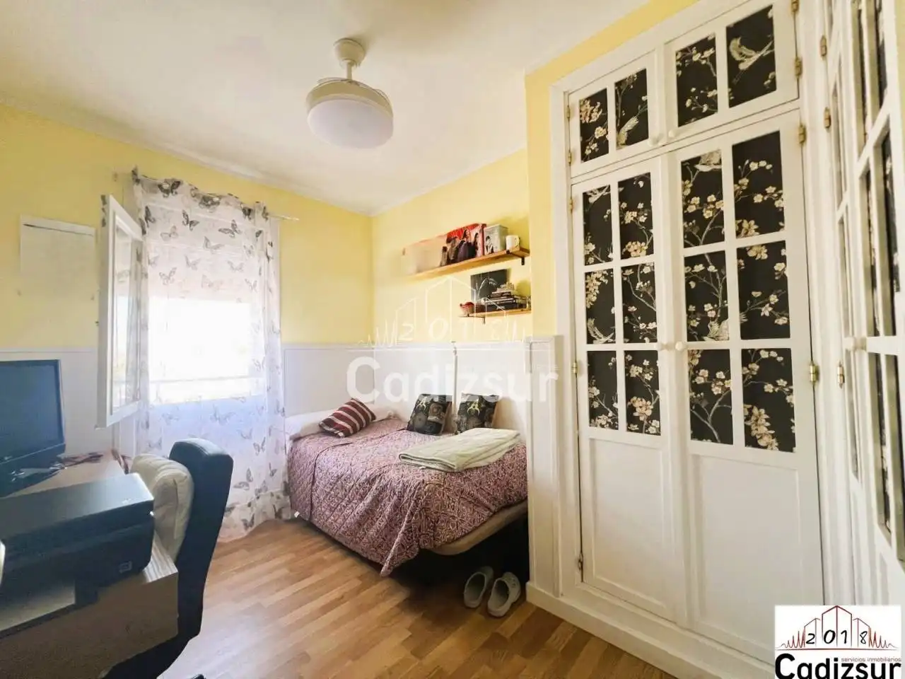Bedroom of Flat for sale in San Fernando  with Air Conditioner, Parquet flooring and Terrace