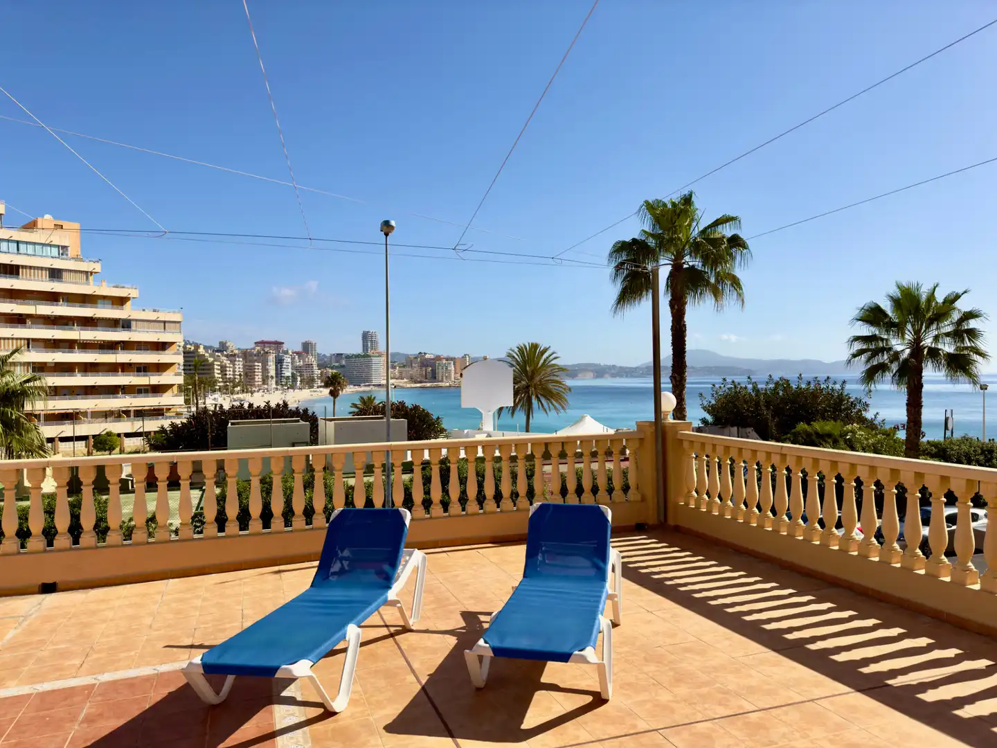 Terraza de Apartamento en venta en Calpe / Calp con Terraza, Amueblado y Horno