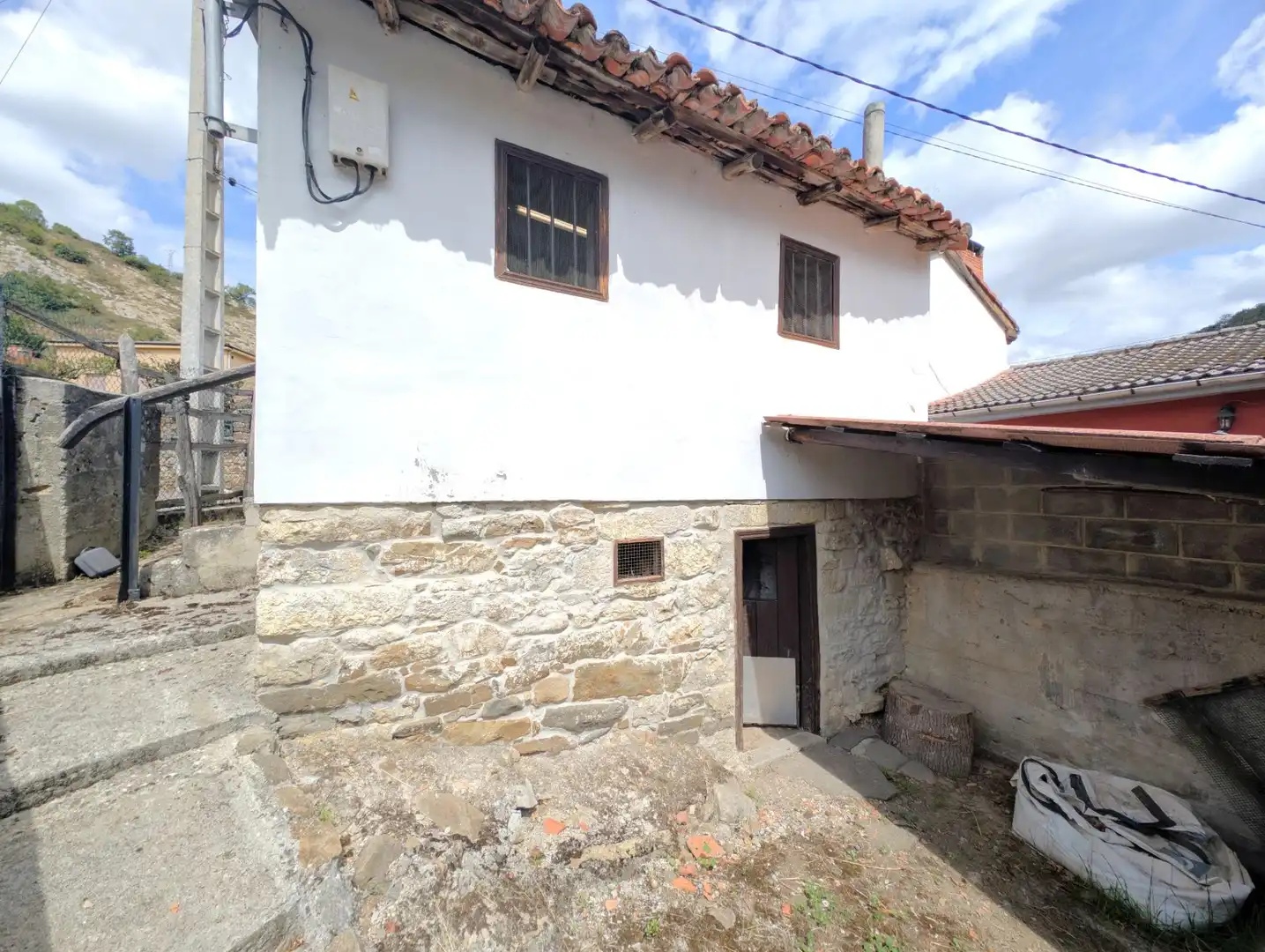 Vista exterior de Finca rústica en venda en Aller