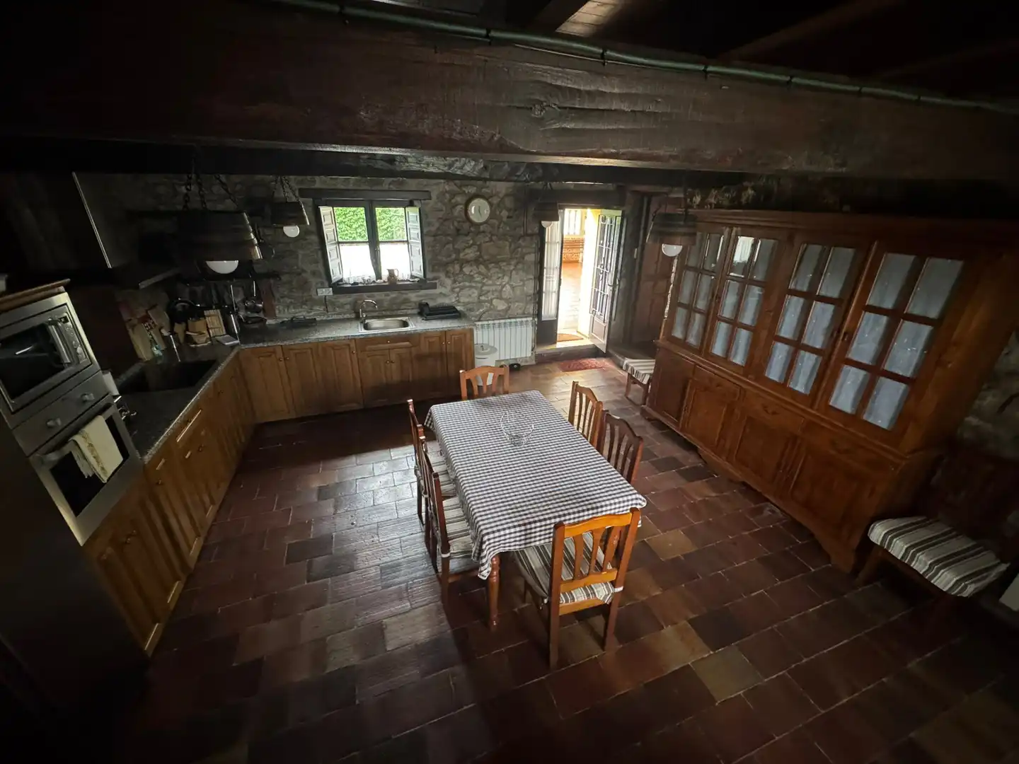 Cuina de Casa adosada en venda en Llanes amb Calefacció, Jardí privat i Parquet