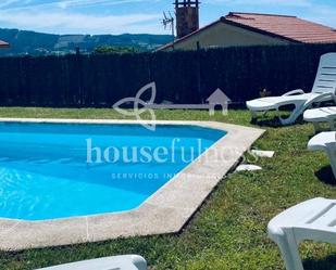 Piscina de Casa o xalet en venda en Valdoviño amb Calefacció, Jardí privat i Terrassa