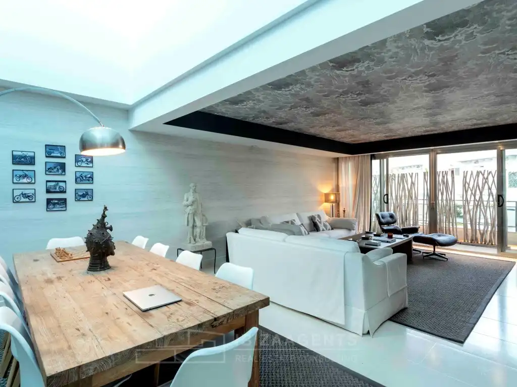 Sala de estar de Dúplex en venta en Eivissa con Aire acondicionado, Jardín privado y Terraza